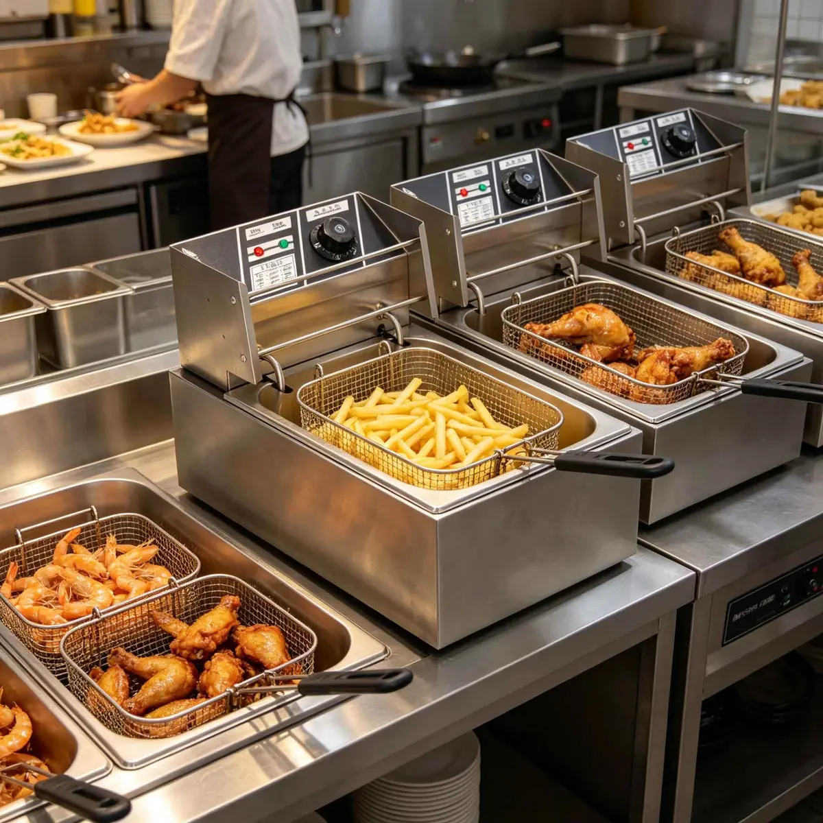 Commercial Electric Fryer – 6 Litre - Image 3